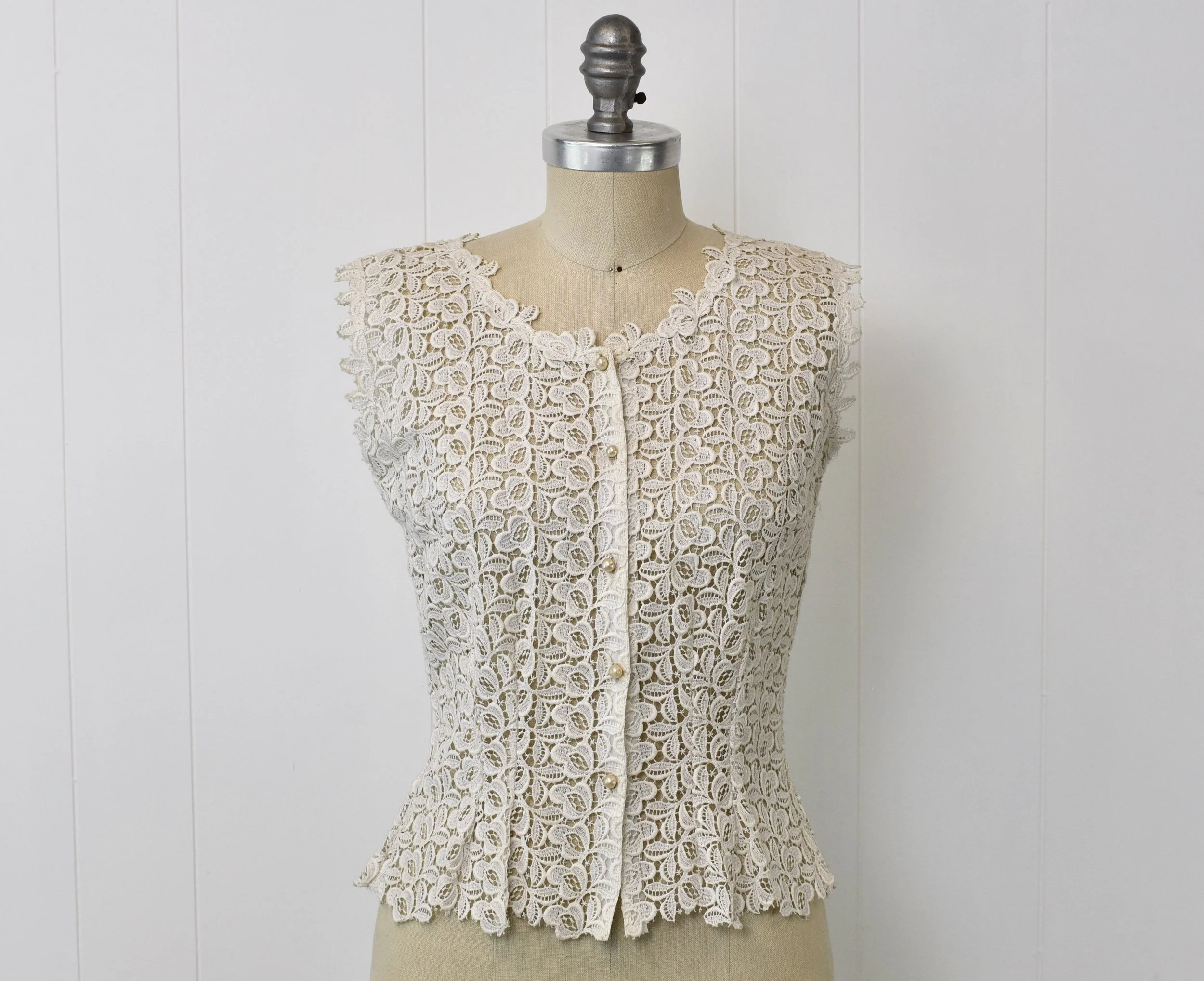 mei　nude vintage パッチワーク ノースリーブベスト パッチワーク風ベスト – to blossom